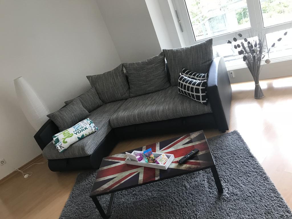 לייפציג Ferienwohnung Am Clara Park מראה חיצוני תמונה